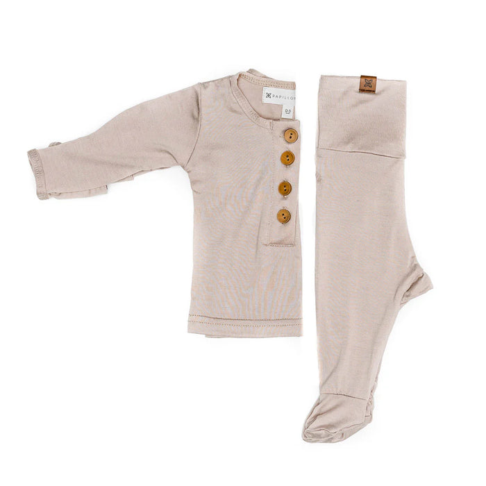 Papillon Bebe 2pc TMH Outfit- Fawn