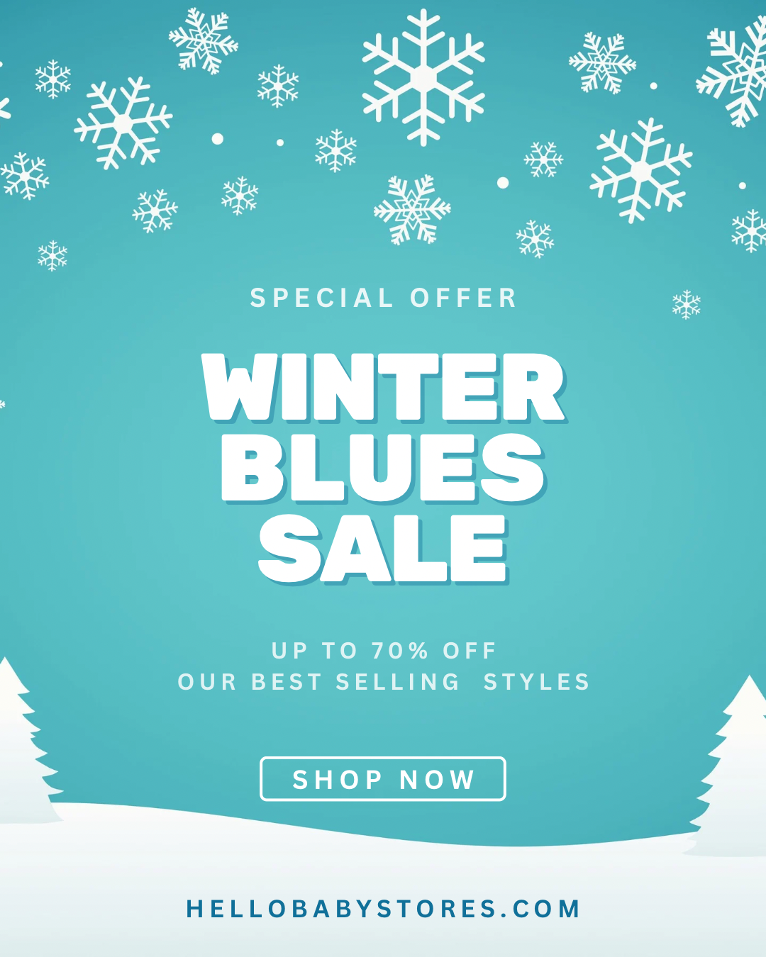 Winter Blues Sale