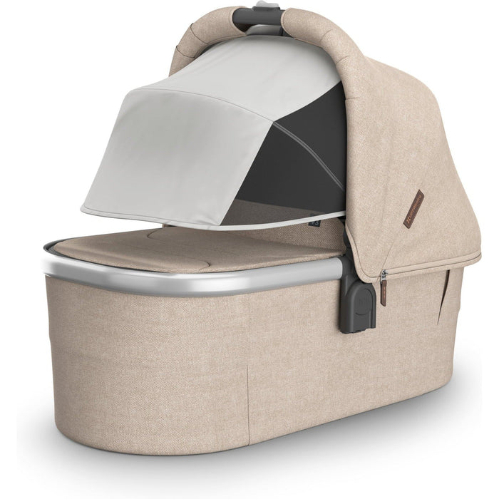 uppababy vista bassinet sunshade UPPAbaby Bassinet V3 Julian (Dusty Blue Mélange