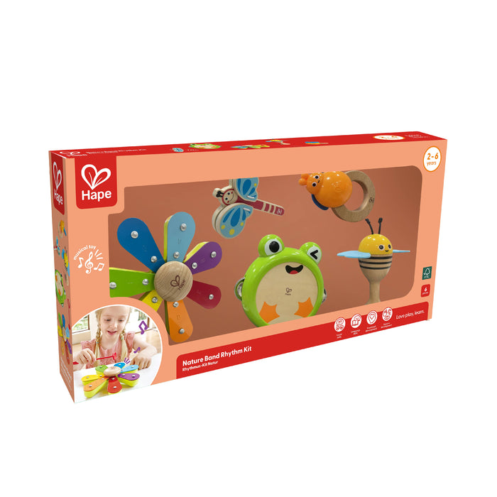 Hape Toys - Nature Band Rhythm Kit