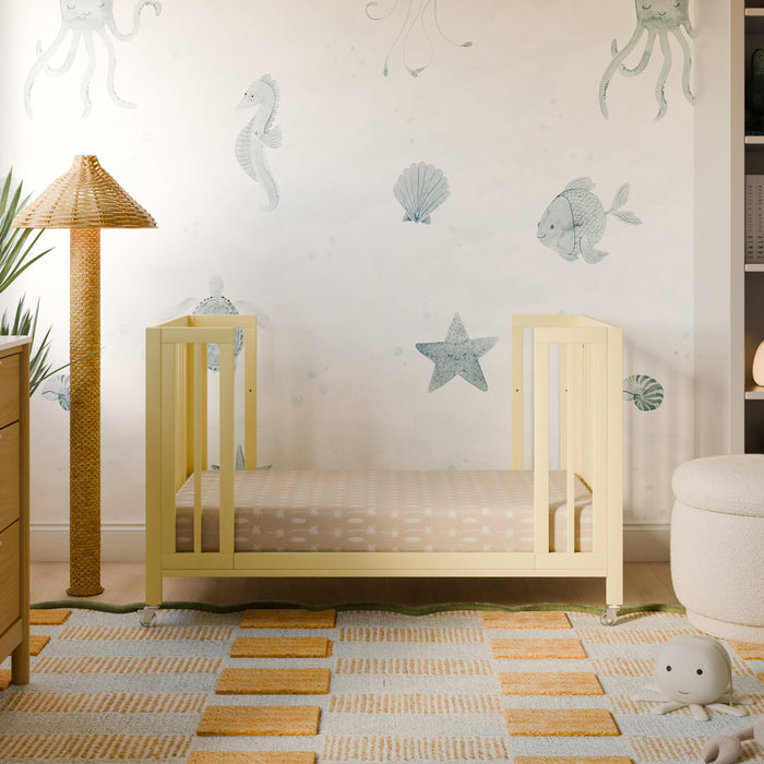 Babyletto Rolli 9-in-1 Convertible All-Stages Crib with Bassinet & Toddler Bed Conversion Kits