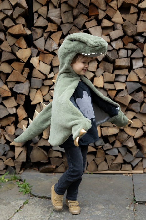 T-Rex Cuddle Cape Green