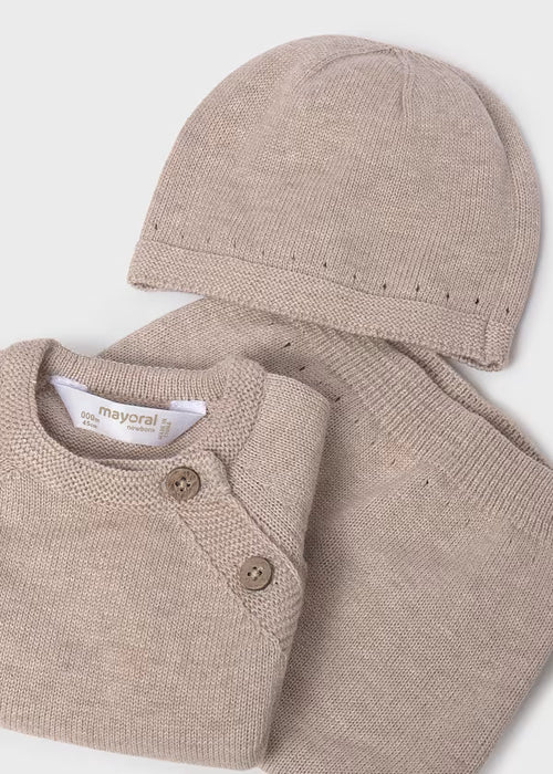 Newborn Knit 3-Piece Gift Set
