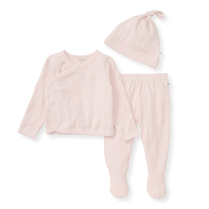 Burt's Bees Baby - Organic Raised Terry Bee Take Me Home 3 Piece Set - Ranunculus