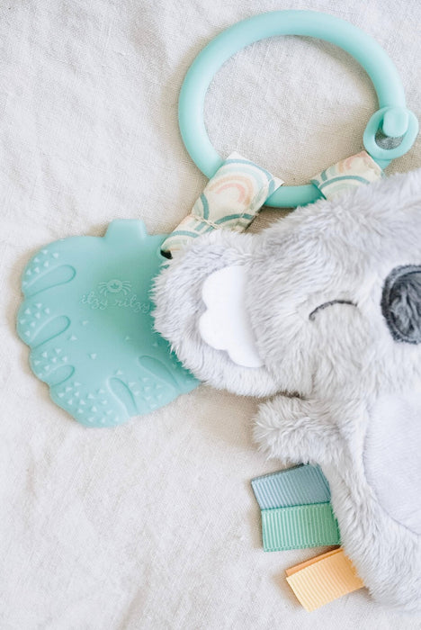 Itzy Ritzy - Itzy Pal™ Plush + Teether: Strawberry