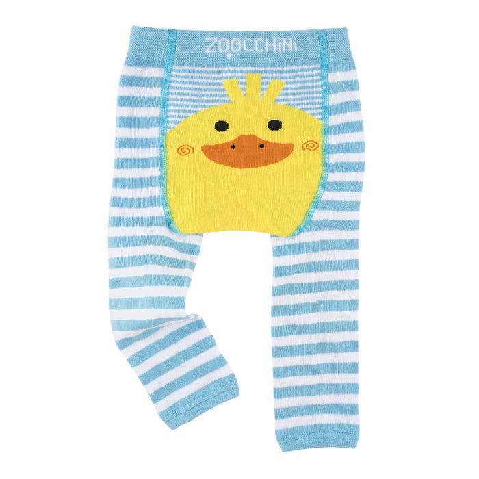 ZOOCCHINI - Crawler Legging/Sock Set Puddles the Duck: M