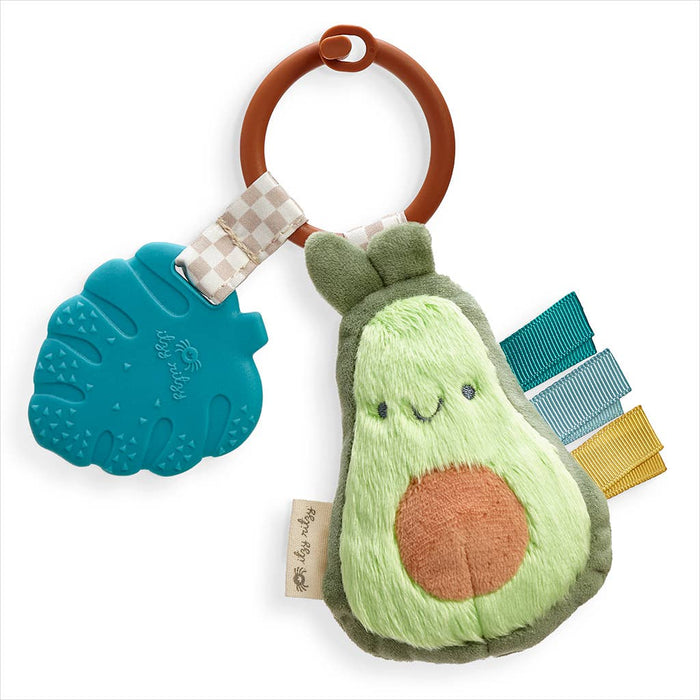 Itzy Ritzy - Itzy Pal™ Plush + Teether: Strawberry