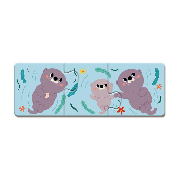 Janod - Matching Game | 30-piece animal puzzle | WWF partnership