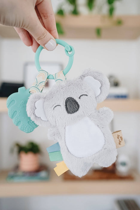 Itzy Ritzy - Itzy Pal™ Plush + Teether: Strawberry