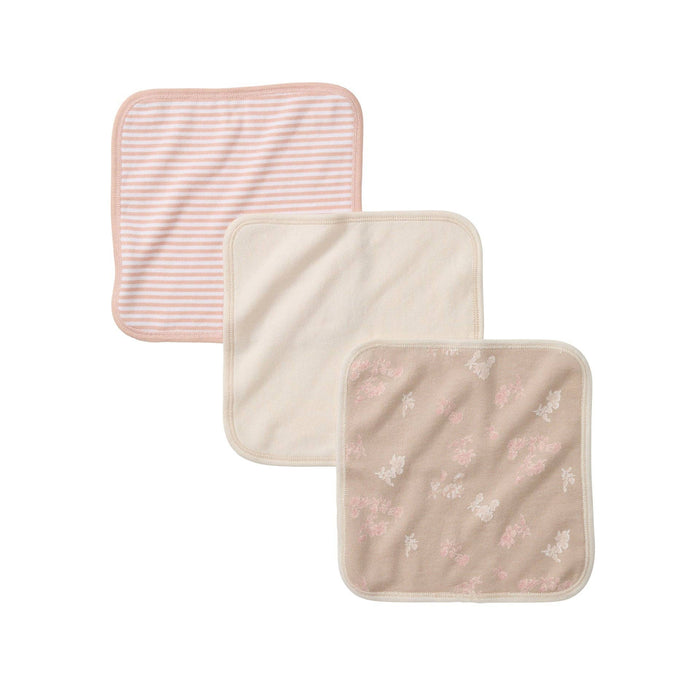 Burt's Bees Baby - Whimsical Floral Organic Cotton Knit Terry Washcloths 3 Pack: Hummus / One Size