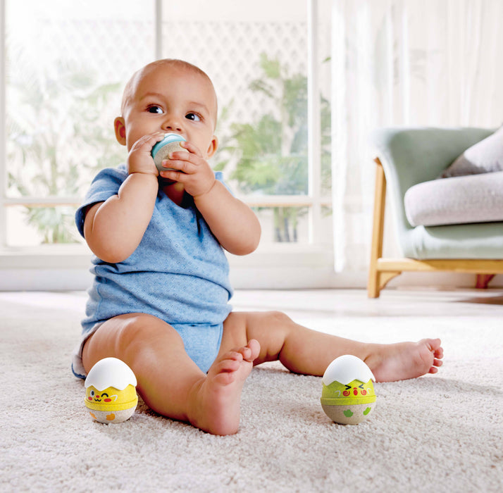 Hape Toys - Happy Hatchlings Wobble Rattles
