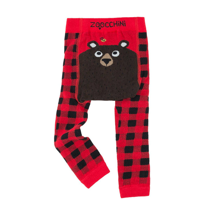 ZOOCCHINI - Crawler Legging/Sock Set Bosley the Bear: S