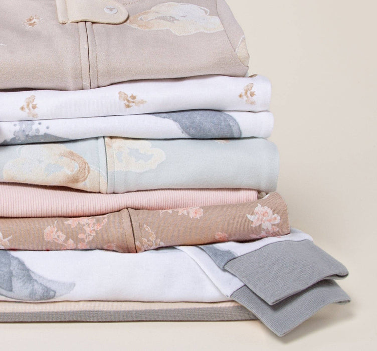 Burt's Bees Baby - Solid Rib Organic Cotton Sleep & Play - Ranunculus