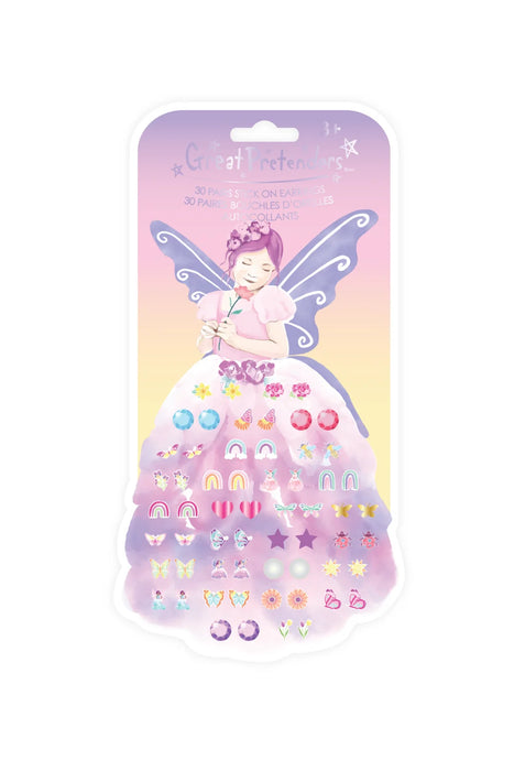 Butterfly Fairy Sticker Earrings 30 Pairs
