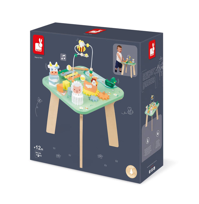 Janod - Meadow | Multi-Activity Table | 7 activities