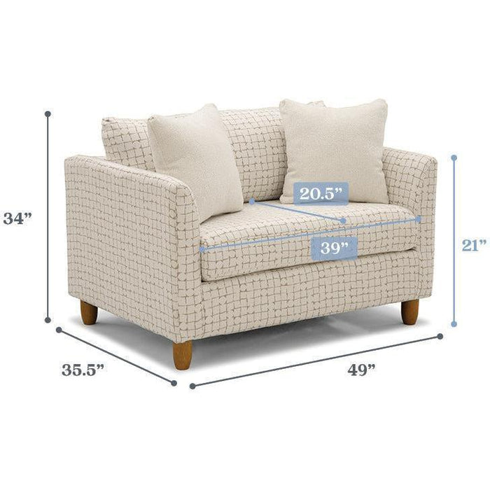 Storytime Bayment Chair & A Half with Twin Sleeper