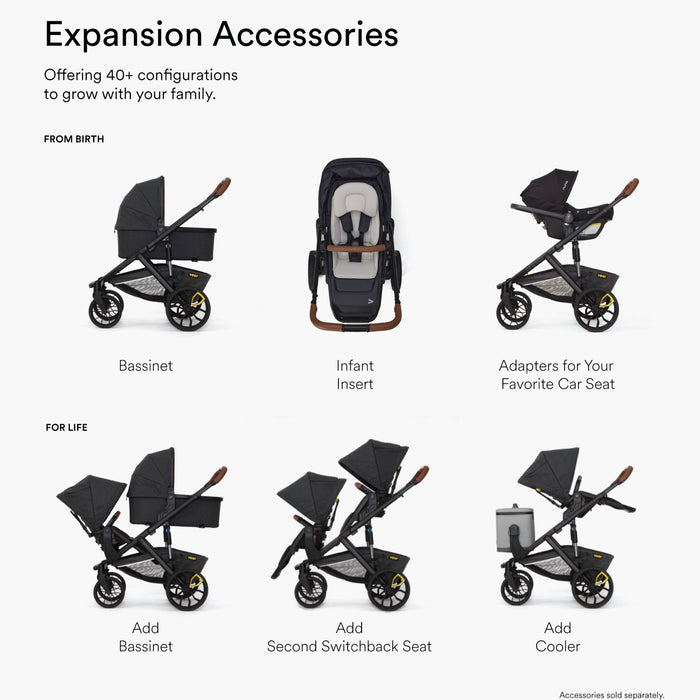 Veer Switch&Roll Stroller (Switchback Seat, &Roll Frame)