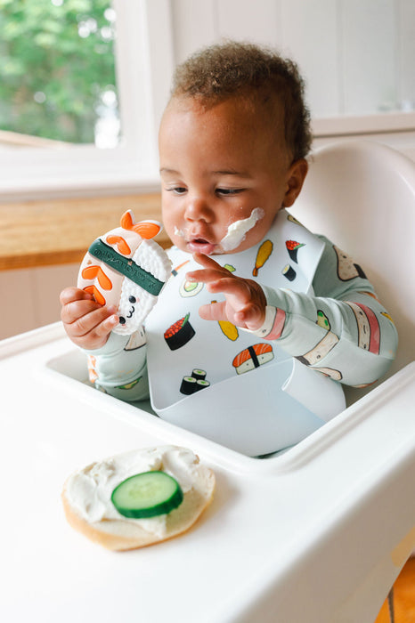 Pacifier Clip Teether Set - Ebi Sushi