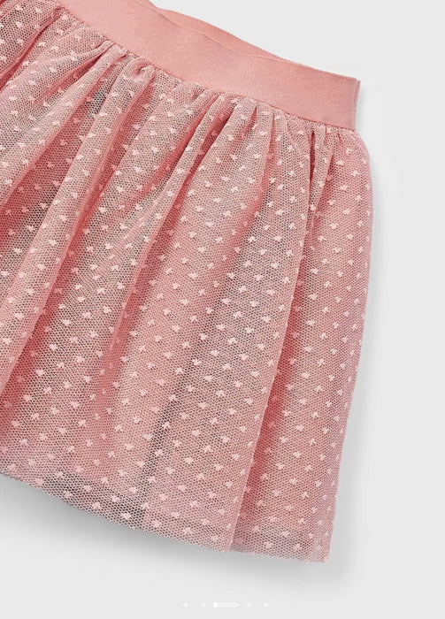 Neutral Blush Tulle Skirt