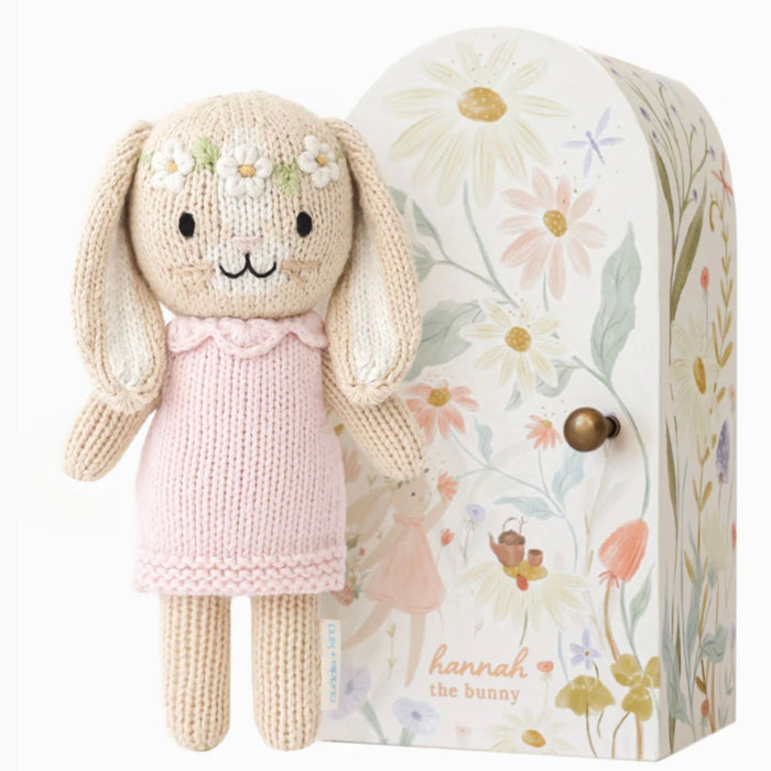 Cuddle + Kind: Tiny Hannah the Bunny (Blush)