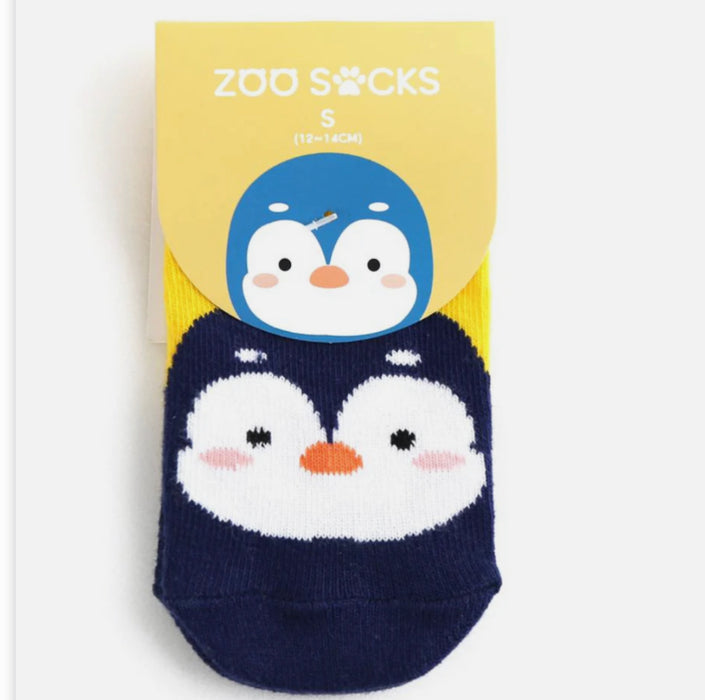 Zoo Socks Non Slip Grip- Penguin