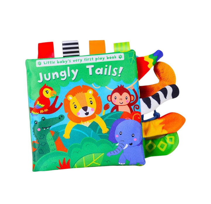 Baby’s Very First Funny Tails Crinkle Book- Jungly Tails