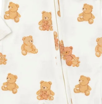 Angel Dear Teddy Bears Swaddle Blanket
