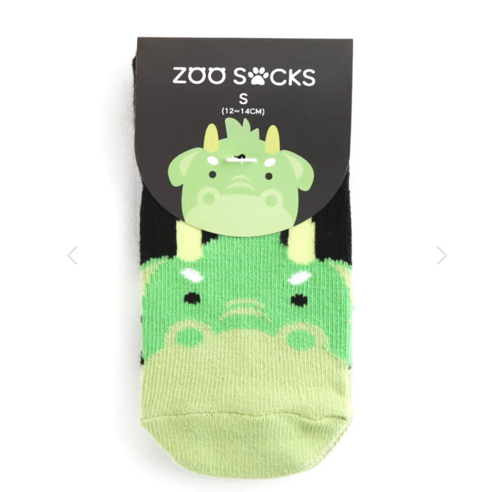Zoo Socks Non Slip Grip- Dino