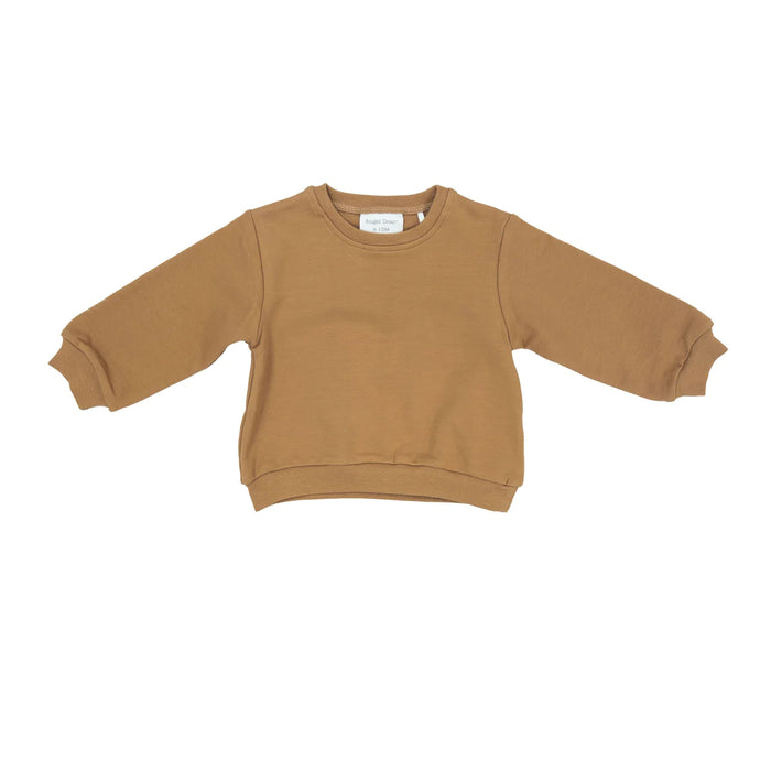 Pale Gold Raglan Sweatshirt & Jogger Set