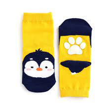 Zoo Socks Non Slip Grip- Penguin