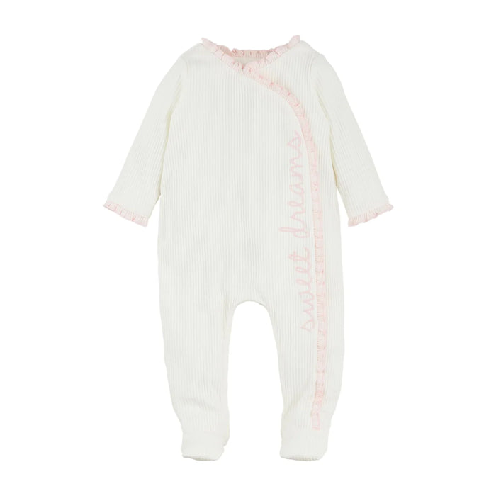 Pink Sweet Dreams Embroidered Chainstitch Sleeper