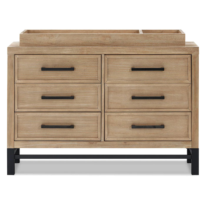 Monogram Newbern 6-Drawer Assembled Dresser- Driftwood
