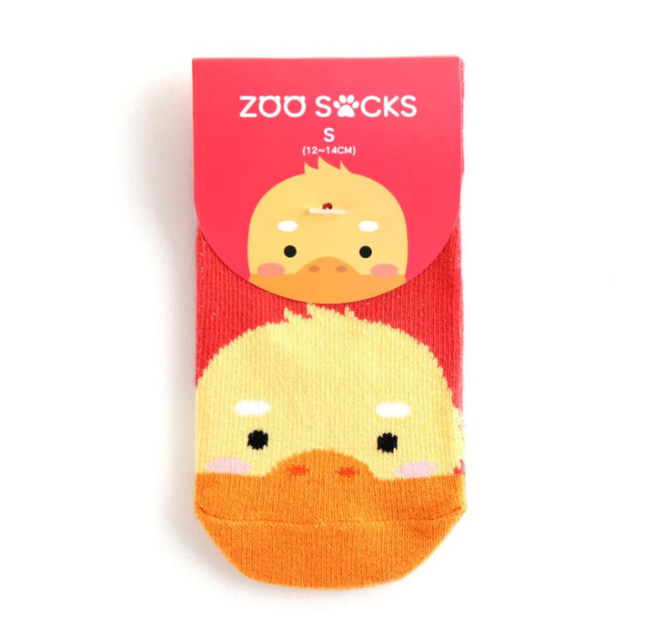 Zoo Socks Non Slip Grip- Ducky