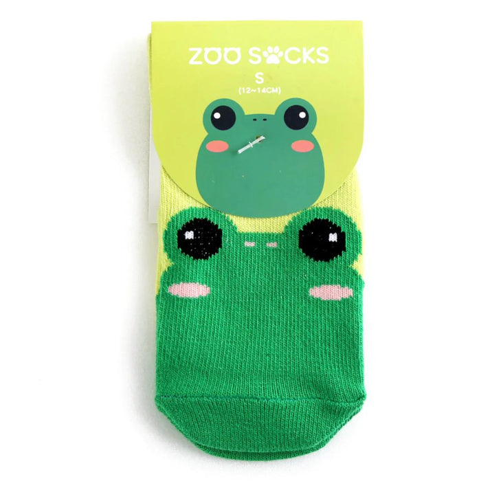 Zoo Socks Non Slip Grip- Froggy