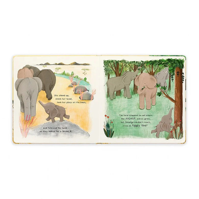 Jellycat Book- Smudge, the Littlest Elephant