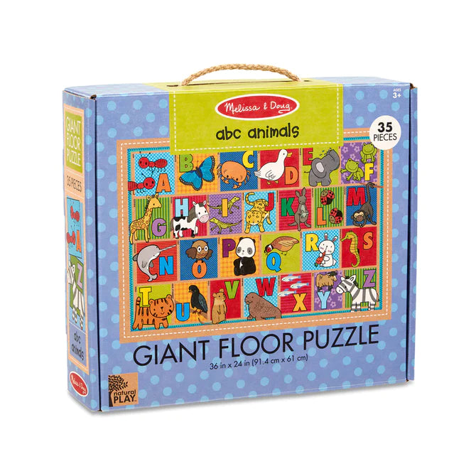 Natural Play Floor Puzzle : ABC Animals