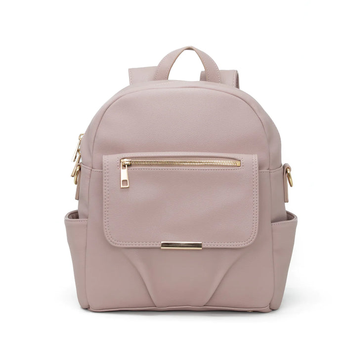 Pretty Pockets Small Backpack - Dusky Pink