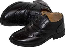 Tip Top Kids Boys Dress Shoe- Black S122