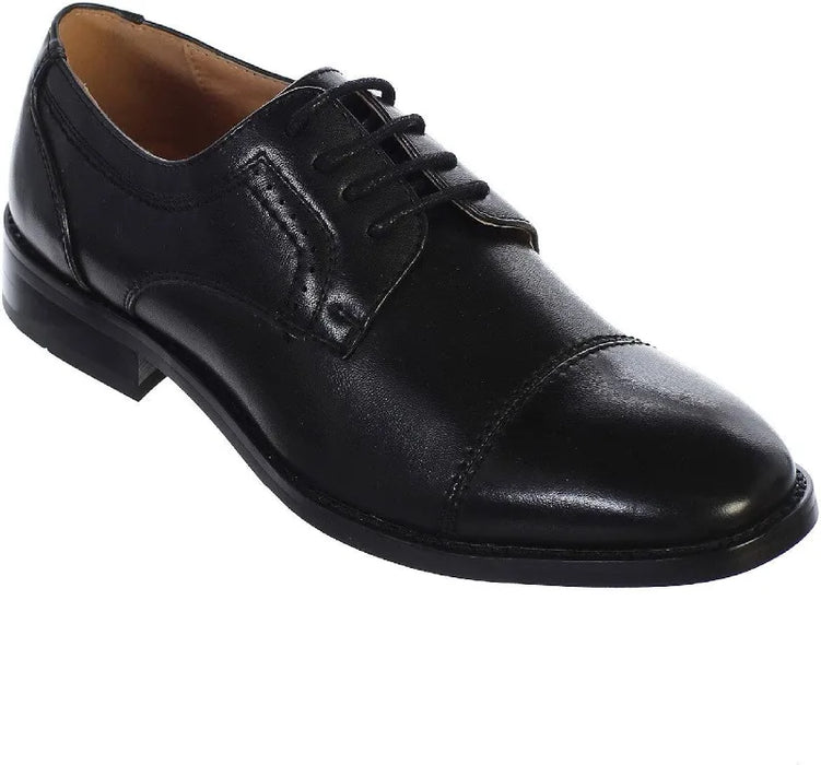 Tip Top Kids Boys Dress Shoe- Black S131