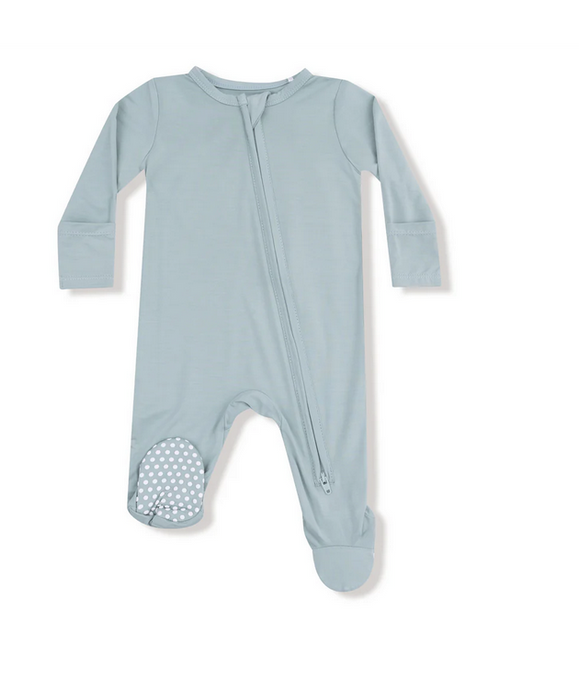 Jadeite - 2 Way Zipper Footie