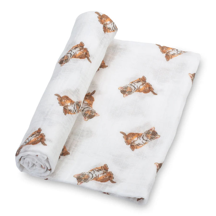 Little Tiger Baby Swaddle Blanket