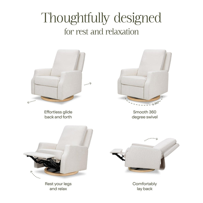 Namesake Crewe Recliner and Swivel Glider