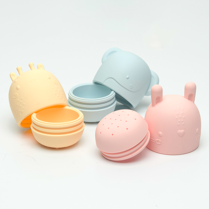 Bath Toy Set - Pastels
