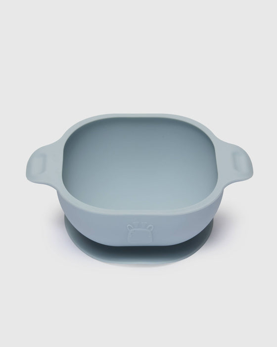 Born to be Wild Silicone Suction Snack Bowl - Blue
