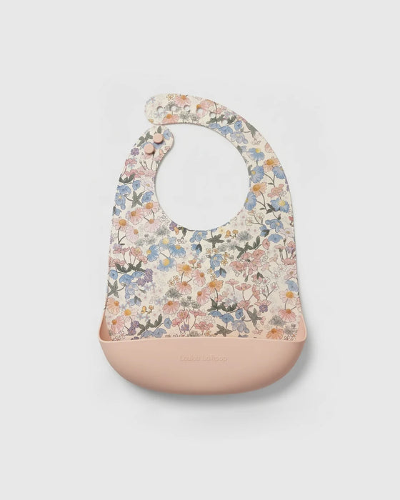 Silcone Bib Printed - English Garden