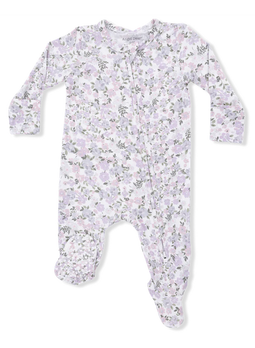 Shannon Floral 2 Way Zipper Footie