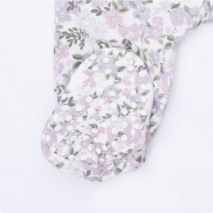 Shannon Floral 2 Way Zipper Footie