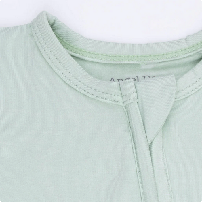 Cameo Green 2 Way Zipper Footie