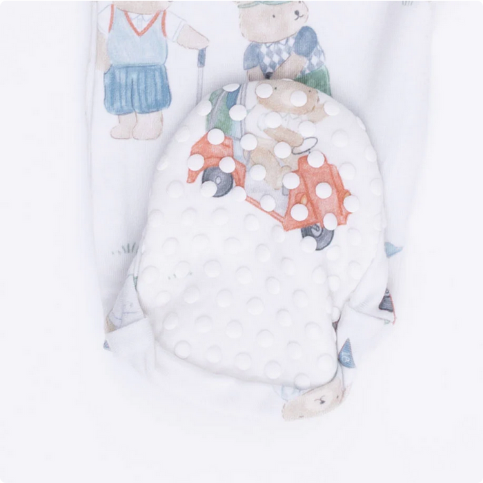 Golfing Teddy Bear 2 Way Footie