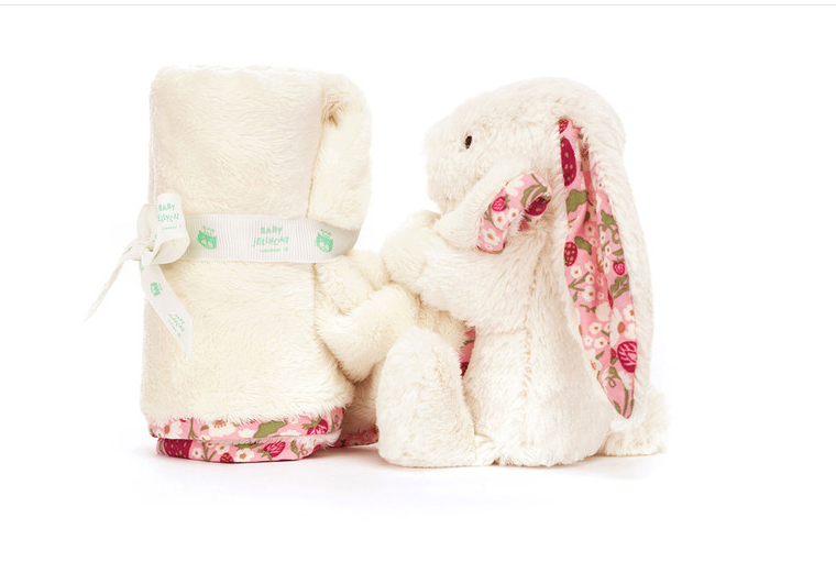 Blossom Cream Bunny "Berry" Soother
